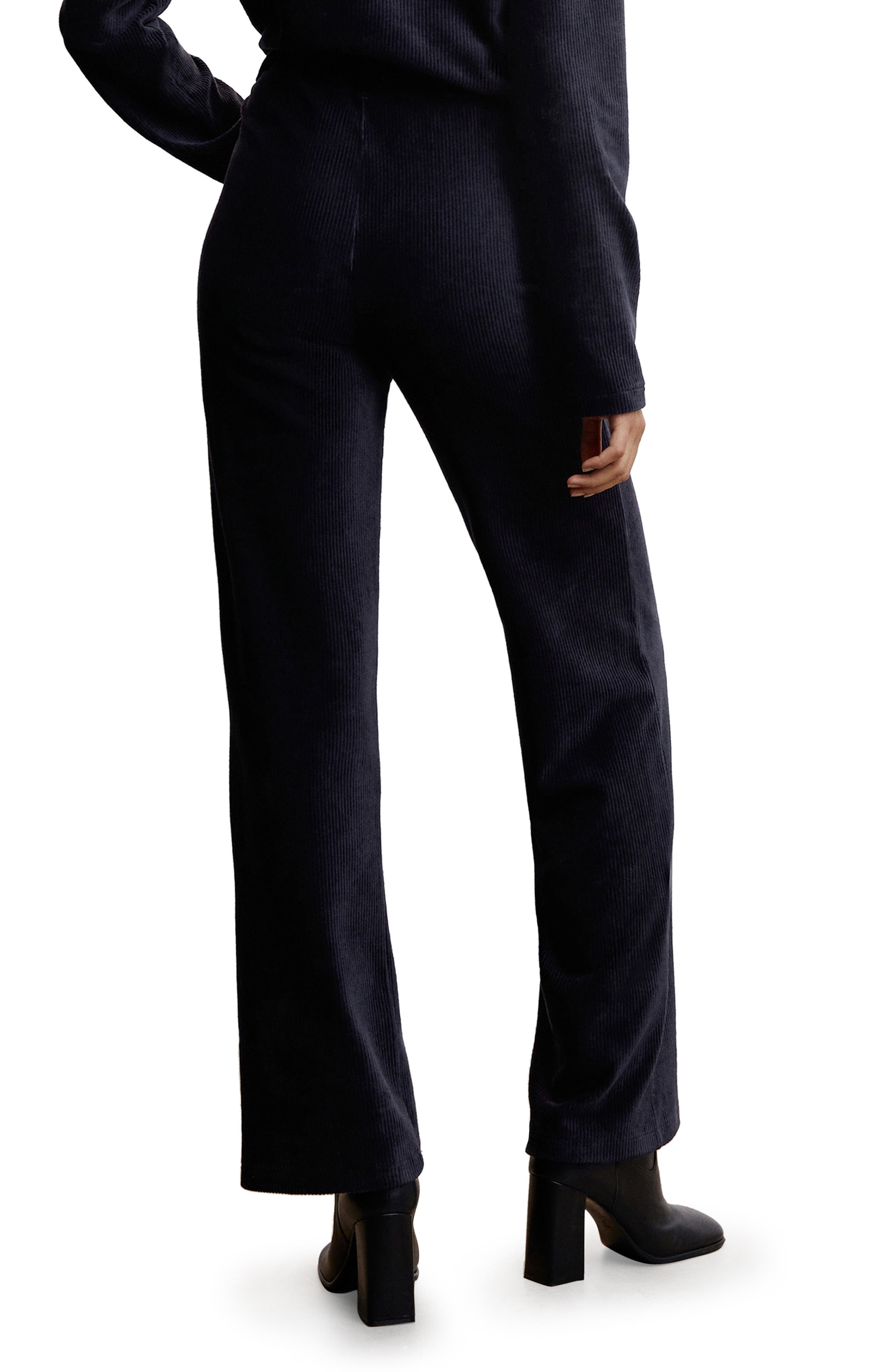 Corduroy Straight Leg Pants - image 2