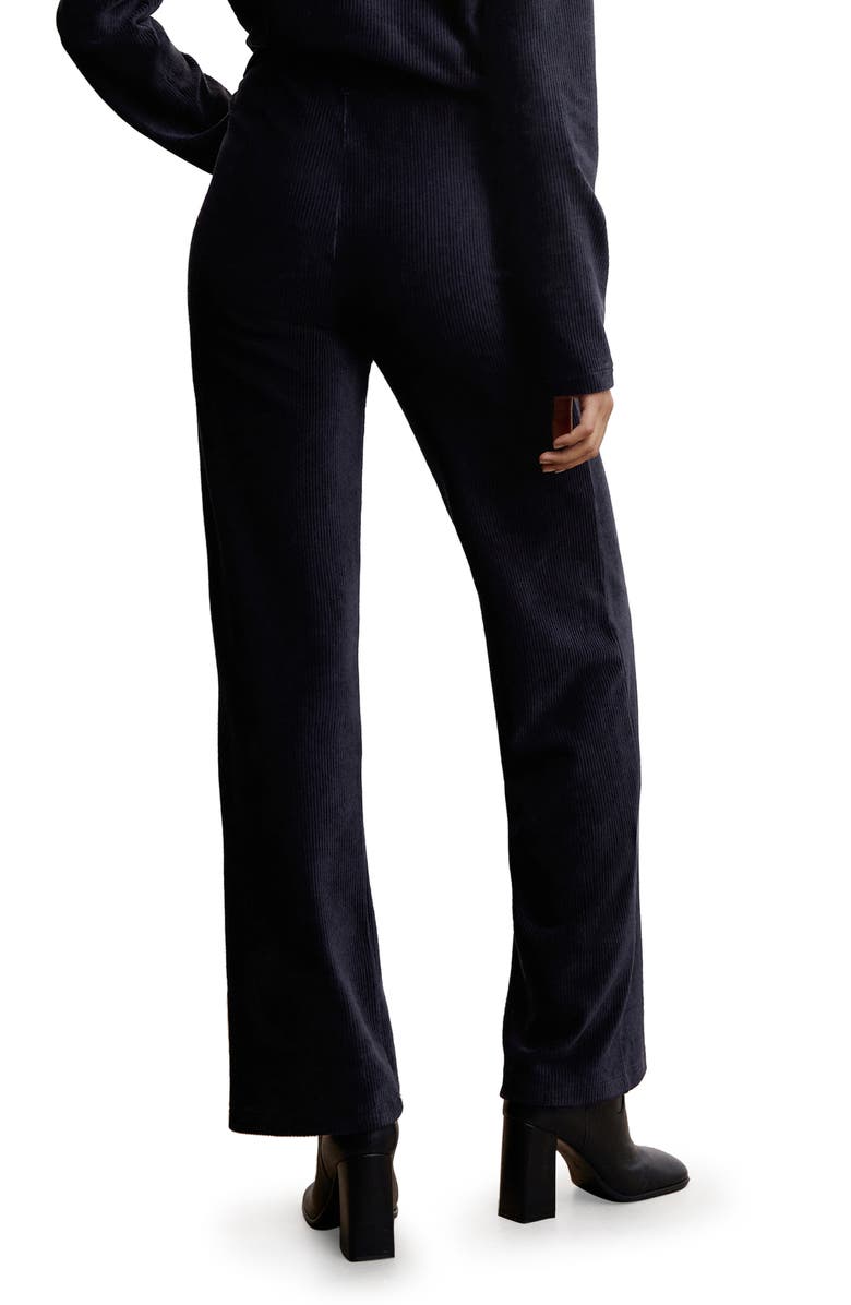 MANGO Corduroy Straight Leg Pants, Alternate, color,