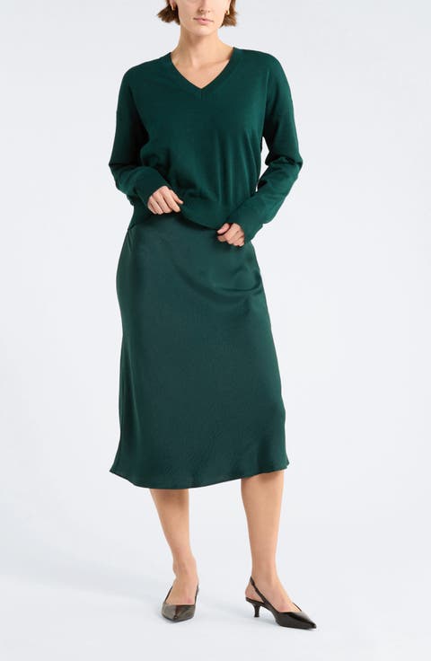 V-Neck Pullover Sweater