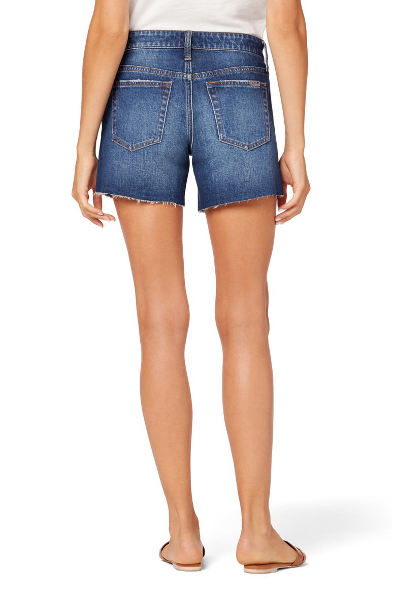 Mid Rise Denim Shorts, Alternate, color, BUFFY