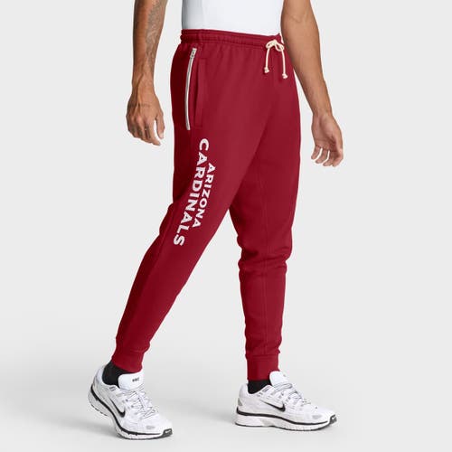 Nike Cardinal Arizona Cardinals Sideline Standard Issue Ground Game Dri-fit Taper Pants In Red