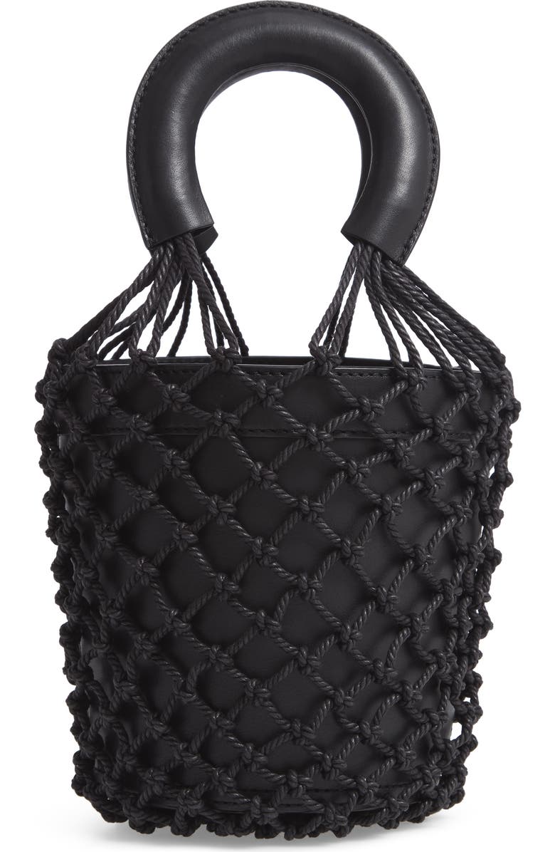 STAUD Moreau Cage Bucket Bag, Main, color,