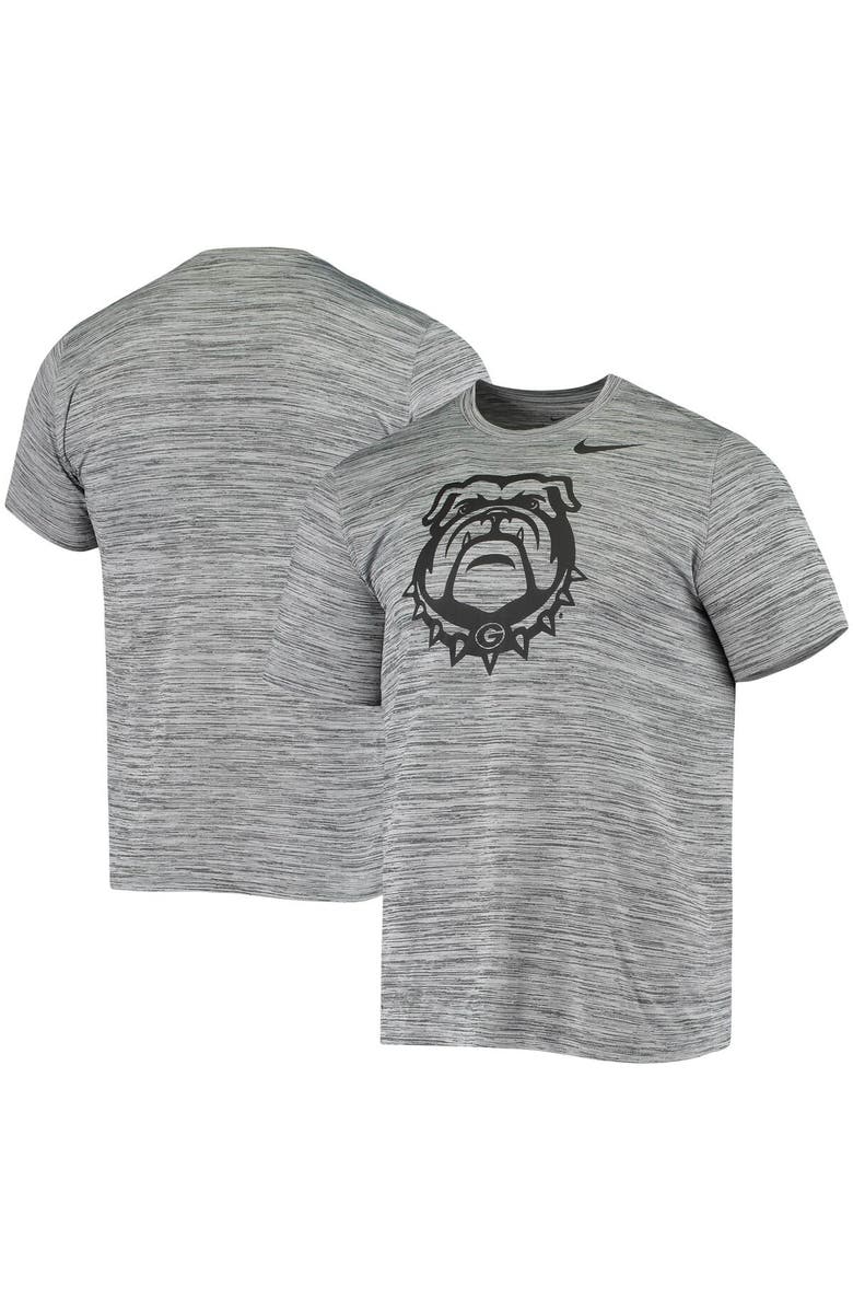 Nike Men's Nike Gray Georgia Bulldogs Tonal Velocity Legend Performance T-Shirt, Main, color, 