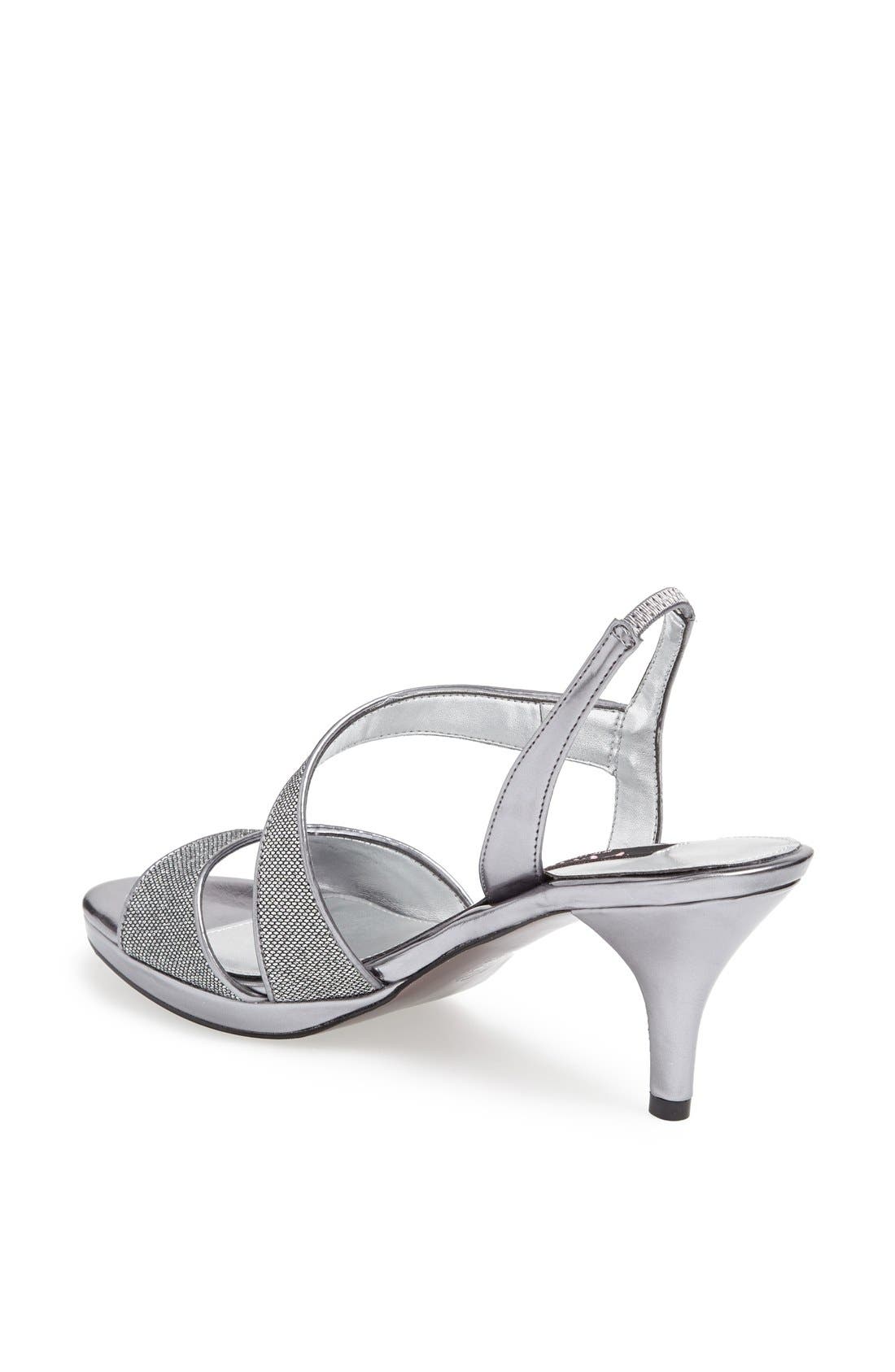 'Newark' Sandal, Alternate, color, GUNMETAL B