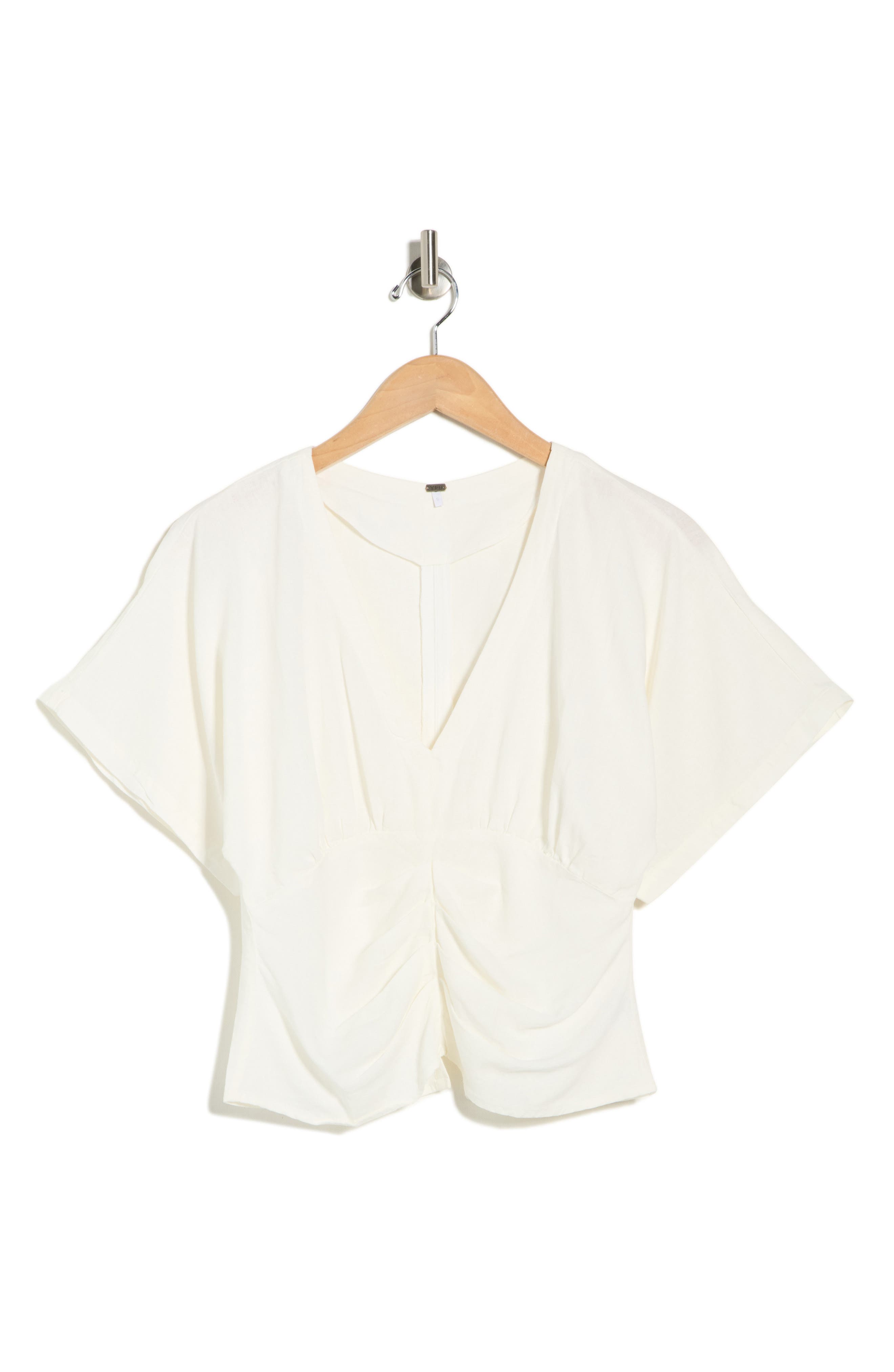 Young, Fabulous & Broke Silvana Linen Blend Top