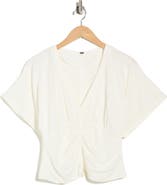 Young, Fabulous & Broke Silvana Linen Blend Top