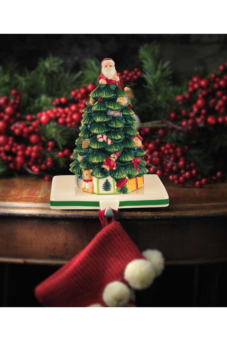 Christmas Tree Stocking Holder 6.5", Alternate, color, Multi