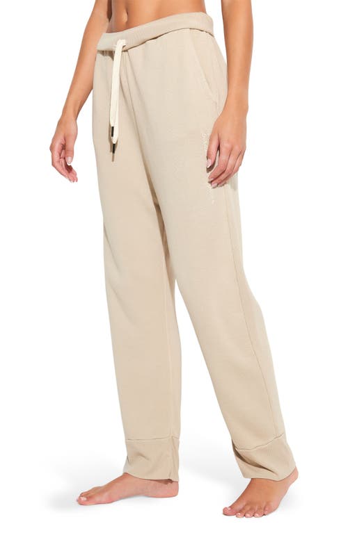 Spiritual Gangster Insignia Hendrix Cotton Blend Sweatpants In Neutral