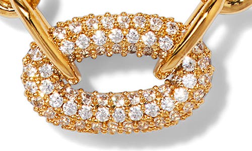 Nadri Alma Pave Link Chain Necklace, 18 In Gold