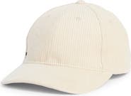 BCBG Faux Suede & Corduroy Baseball Cap