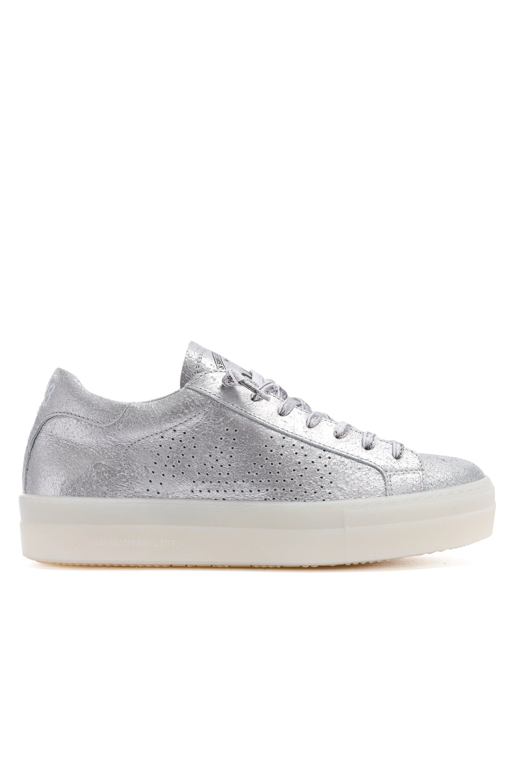 P448 Thea Platform Sneaker, Main, color, Matte Silver