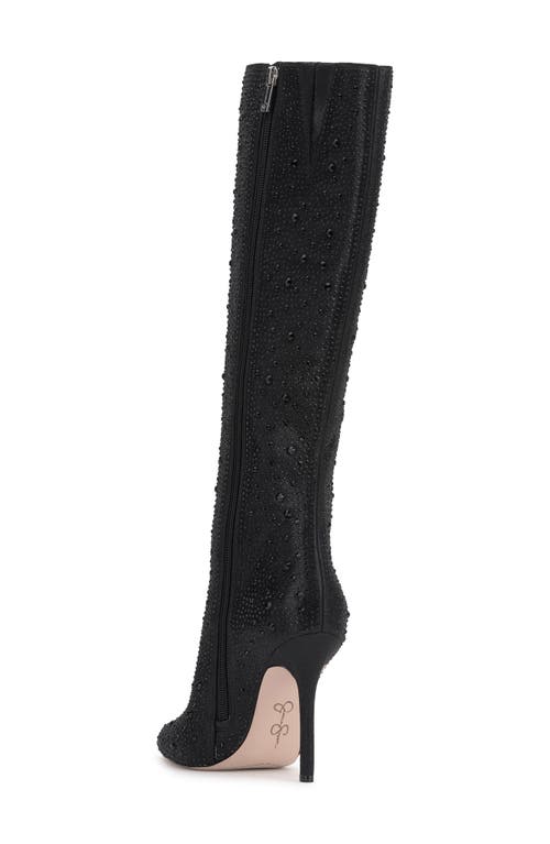Jessica Simpson Laurel Pointed Toe Knee High Boot In Black