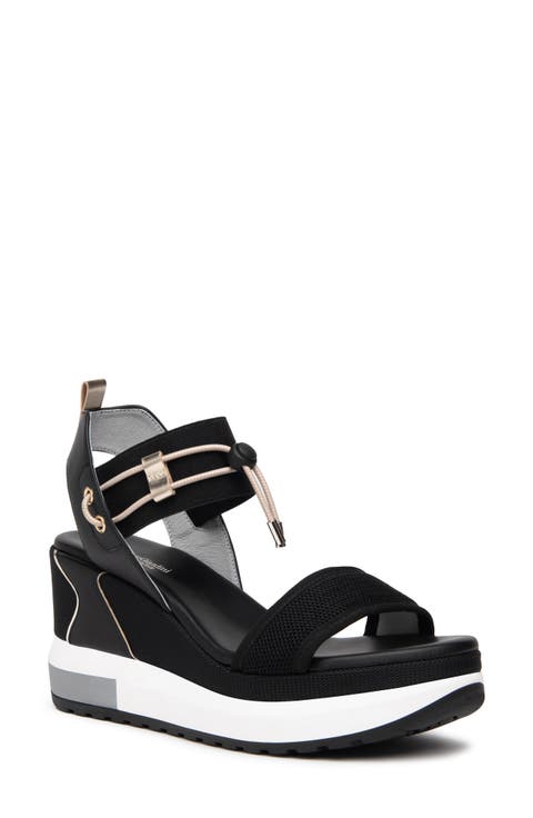 Bungee Platform Wedge Sandal (Women)
