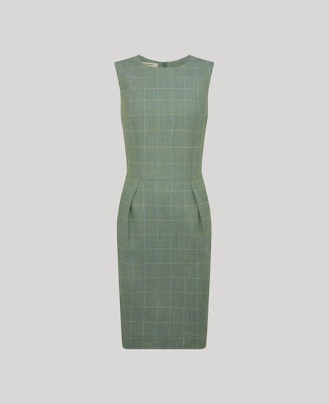 Jackie Wool Silk Shift Dress