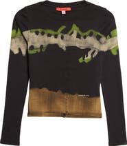 Eckhaus Latta Lapped Baby Tee