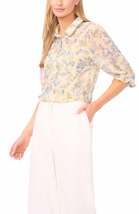 Floral Print Woven Shirt