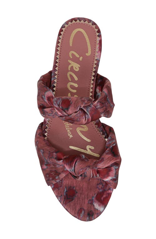 Circus Ny By Sam Edelman Marissa Two Strap Sandal In Berry Blush Multi