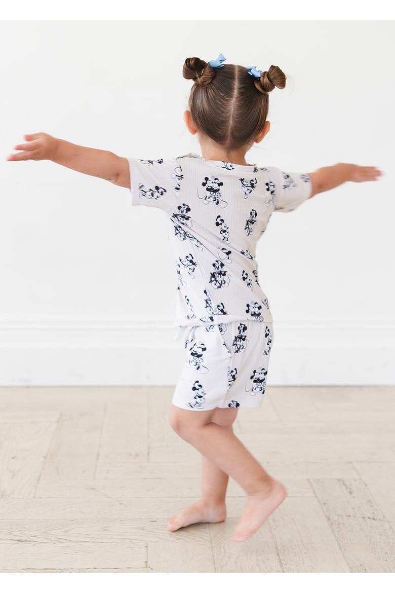 Steamboat Willie T-Shirt & Shorts Set, Alternate, color, Beige