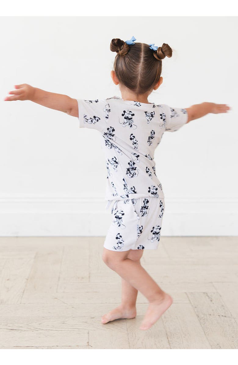 Charlie Lou Baby<sup>®</sup> Steamboat Willie T-Shirt & Shorts Set, Alternate, color, Beige