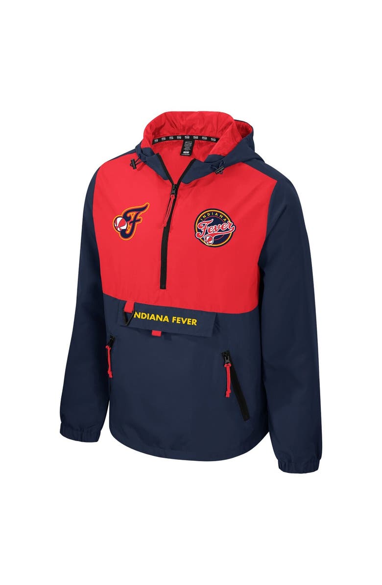 Stadium Essentials Unisex Stadium Essentials  Navy/Red Indiana Fever Legends Challenger Quarter-Zip Jacket, Alternate, color, Navy