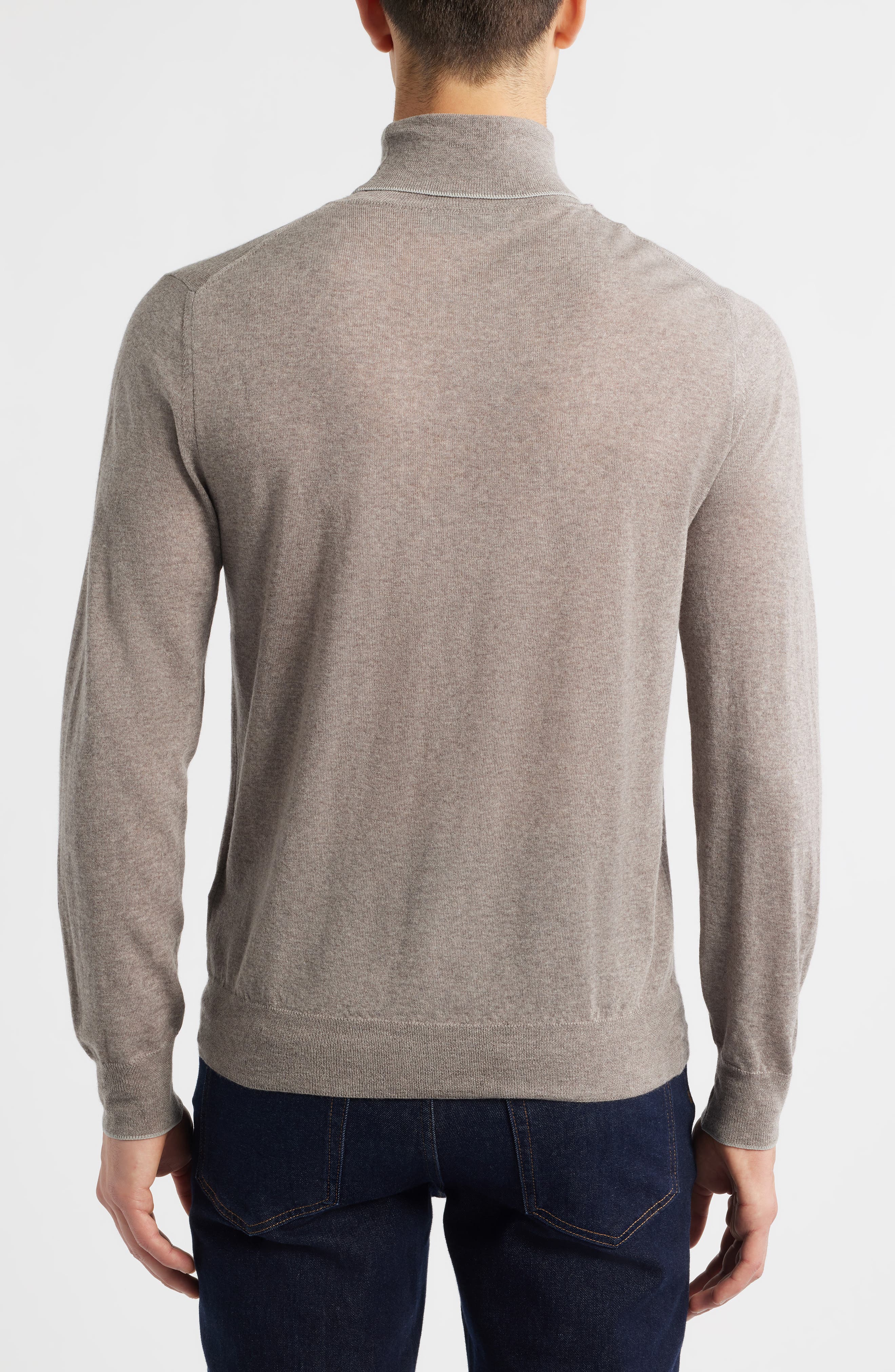 Turtleneck Wool Sweater - image 2