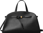 Tory Burch Romy Bauletto Leather Satchel