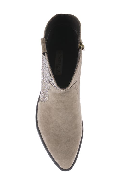Patrizia By Spring Step Westeria Embellished Western Boot In Gray