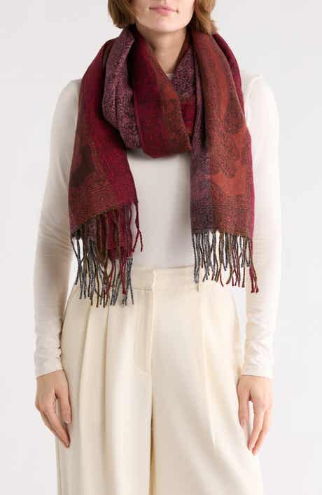 Vince Camuto Feathersoft Paisley Scarf