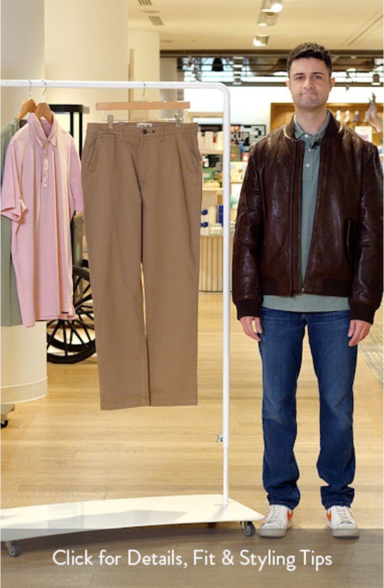 Performance Stretch Chino Pants, sales video thumbnail