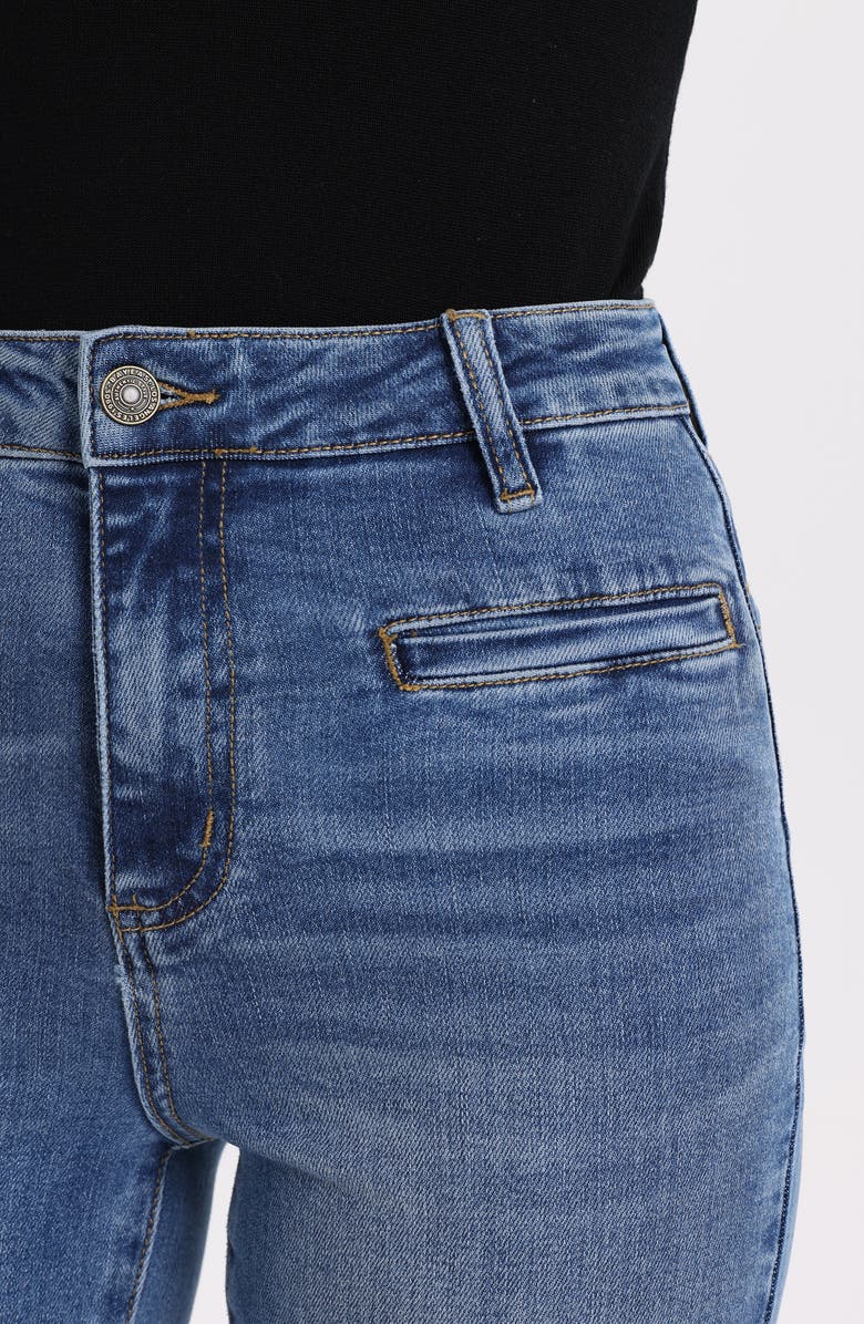 Bayeas Welt Pocket High Waist Bootcut Jeans, Alternate, color, Nova