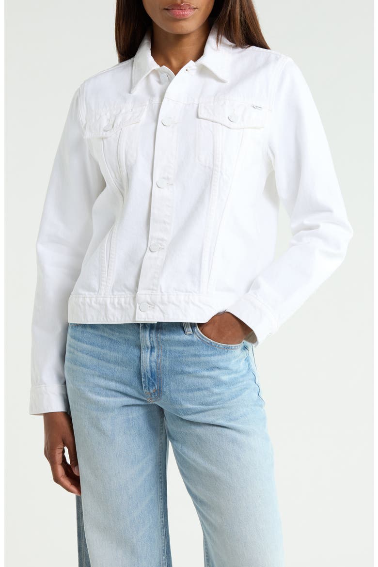 The Bruiser Trucker Jacket, Main, color, PICKET FENCE