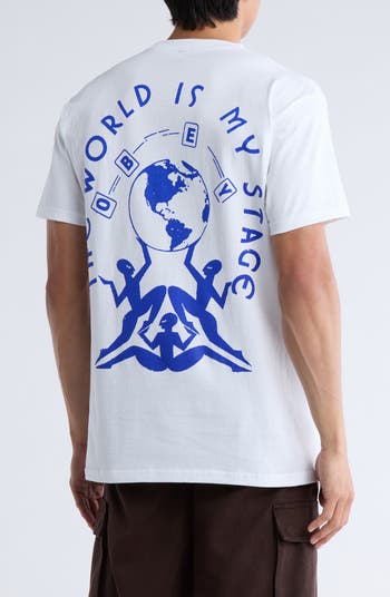 World Stage Cotton Graphic T-Shirt