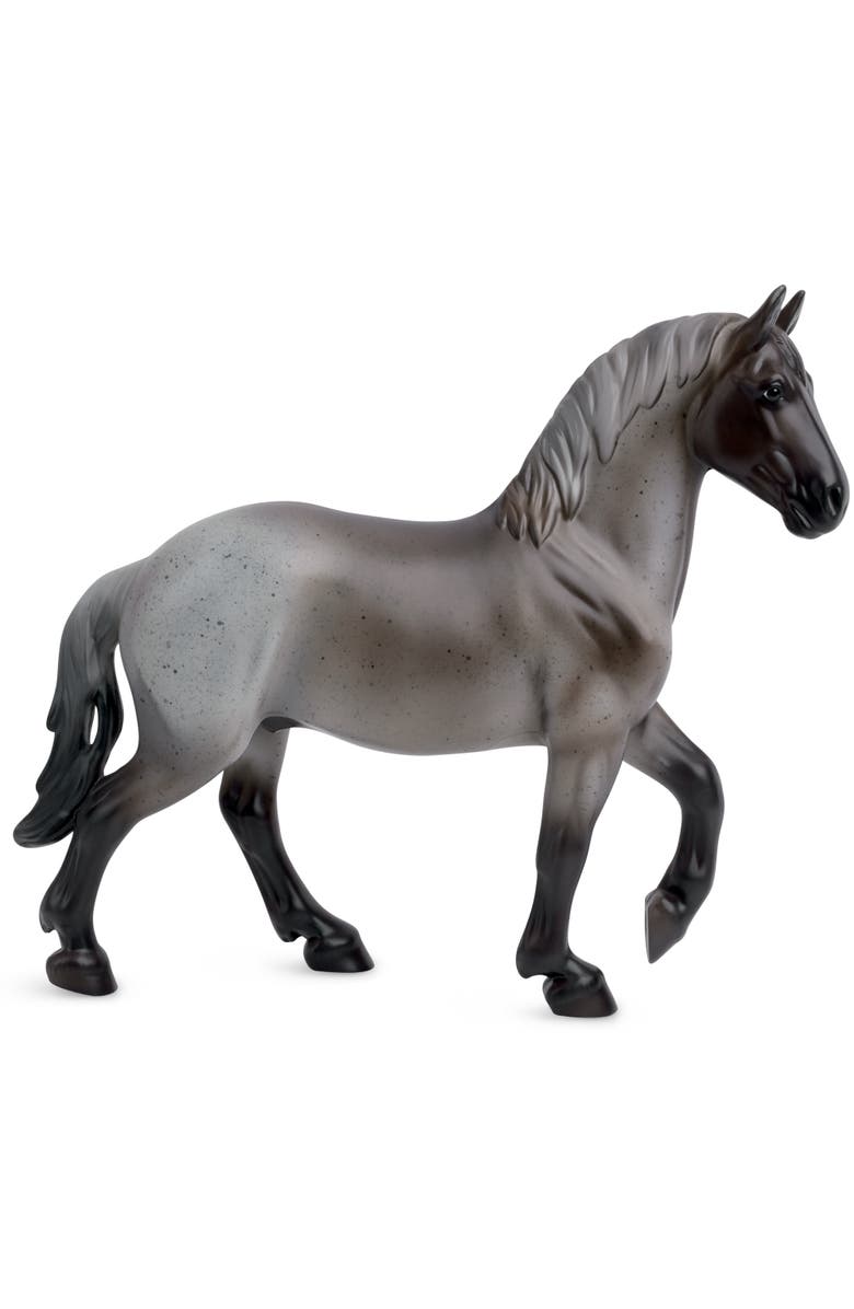 Breyer Horses The Freedom Series Blue Roan Brabant, Main, color, Gray