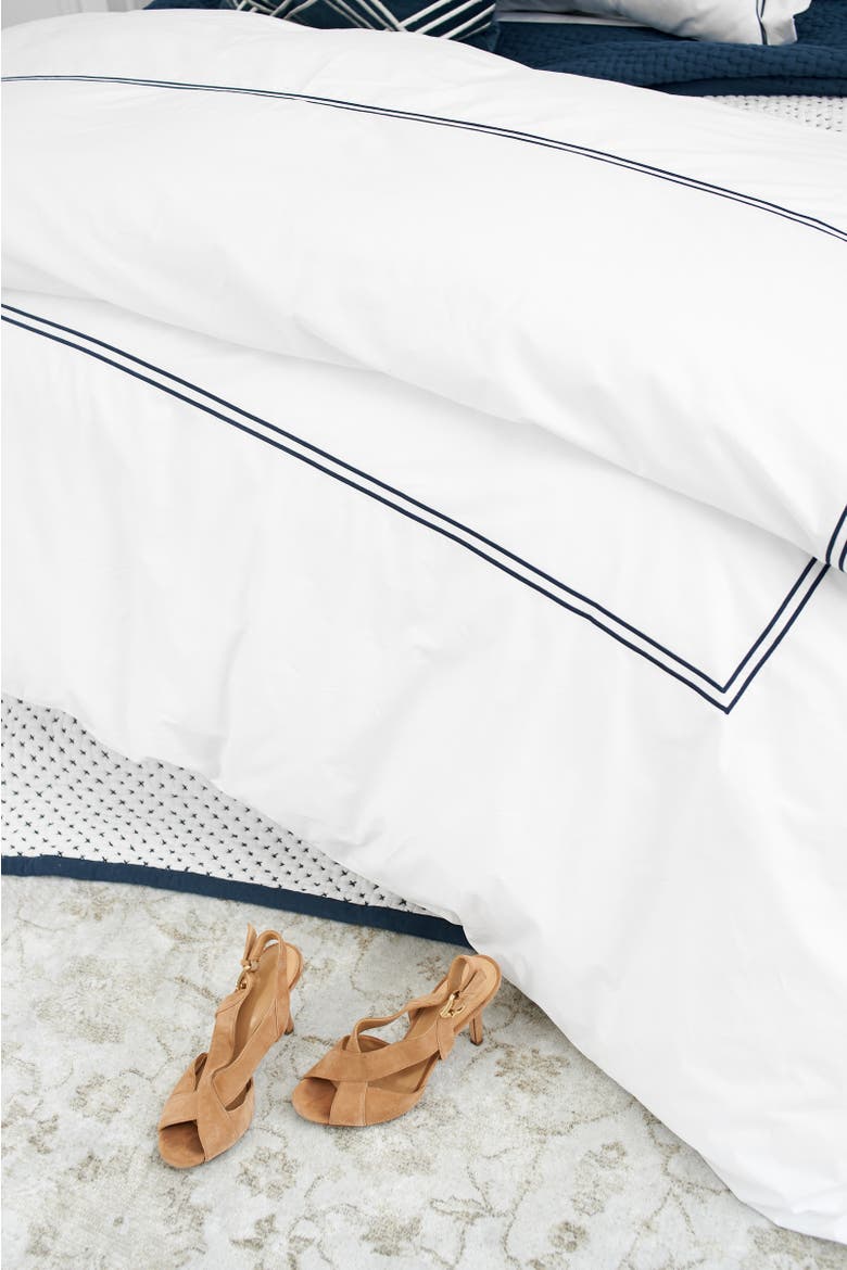 Legacy Ink Bedding Sheet Duvets, Alternate, color, Blue