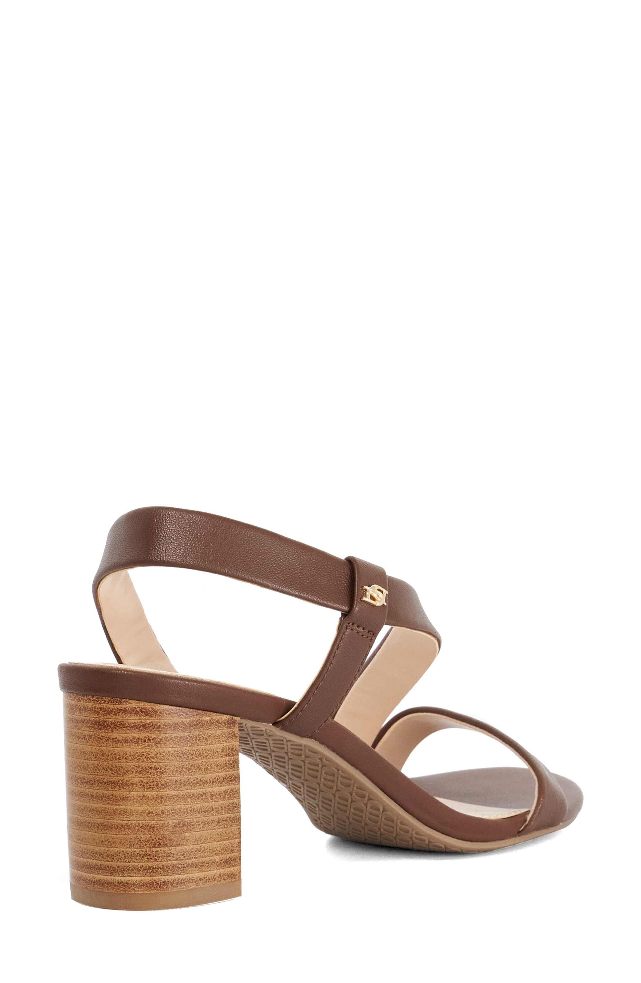 Dune London Jestered Sandal, Alternate, color, Brown