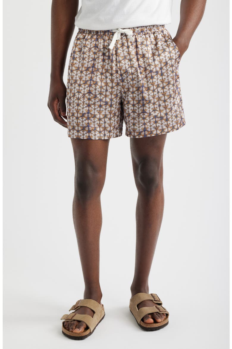 Fiz Drawstring Shorts, Main, color, BLUE