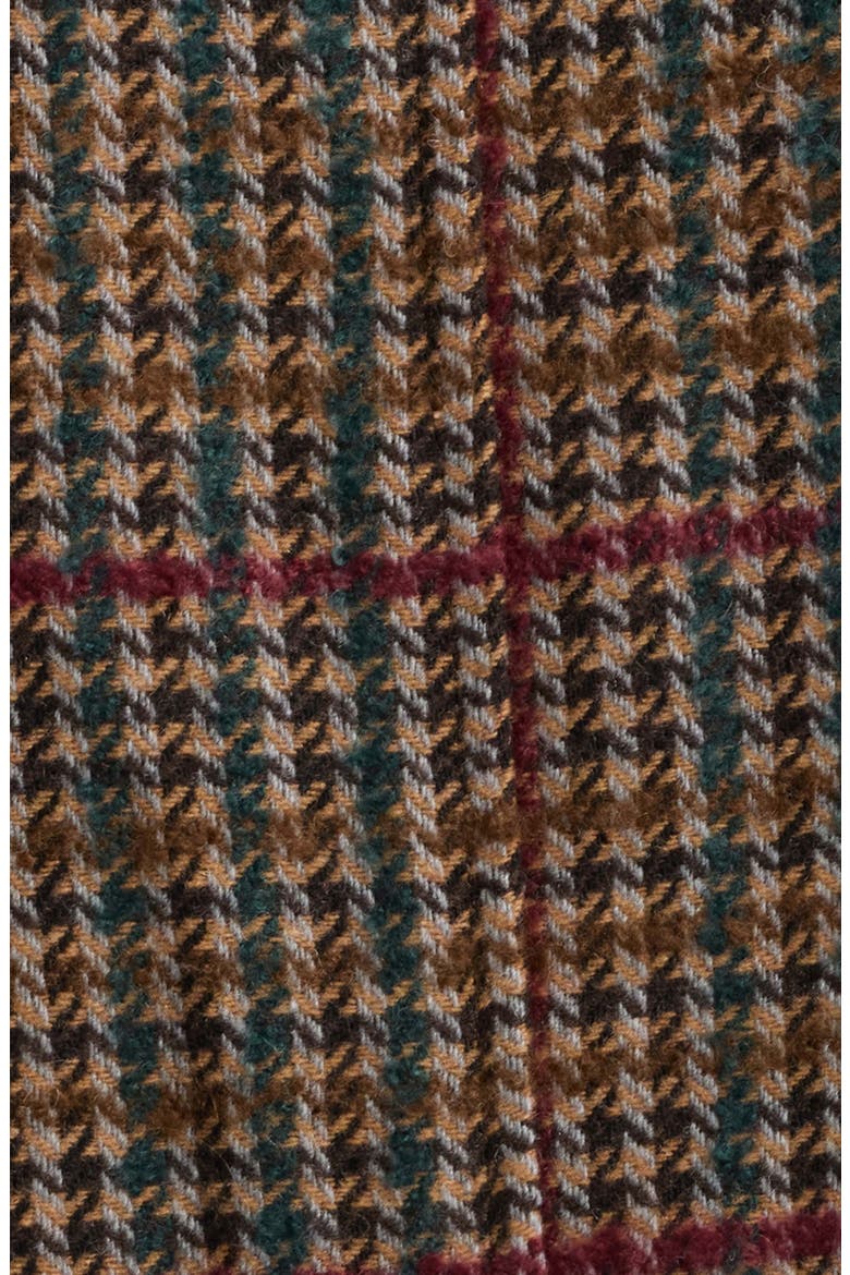 Hayes Houndstooth Trench Coat, Alternate, color, NEUTRAL HERRINGBONE