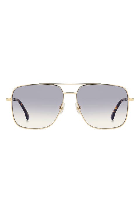 Navigator 57mm Aviator Sunglasses