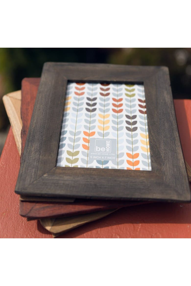 Reclaimed Wood Black Frame, Alternate, color, Black - 5x7
