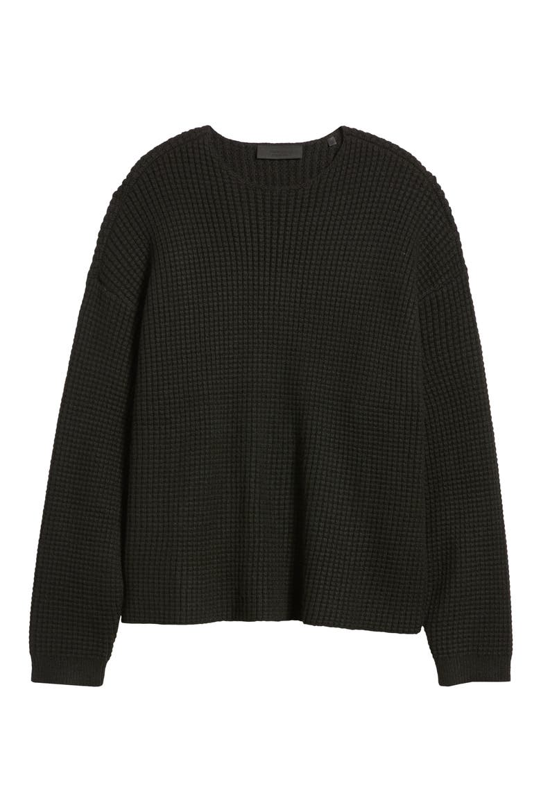 Fear of God Essentials Gender Inclusive Heavy Waffle Knit Crewneck