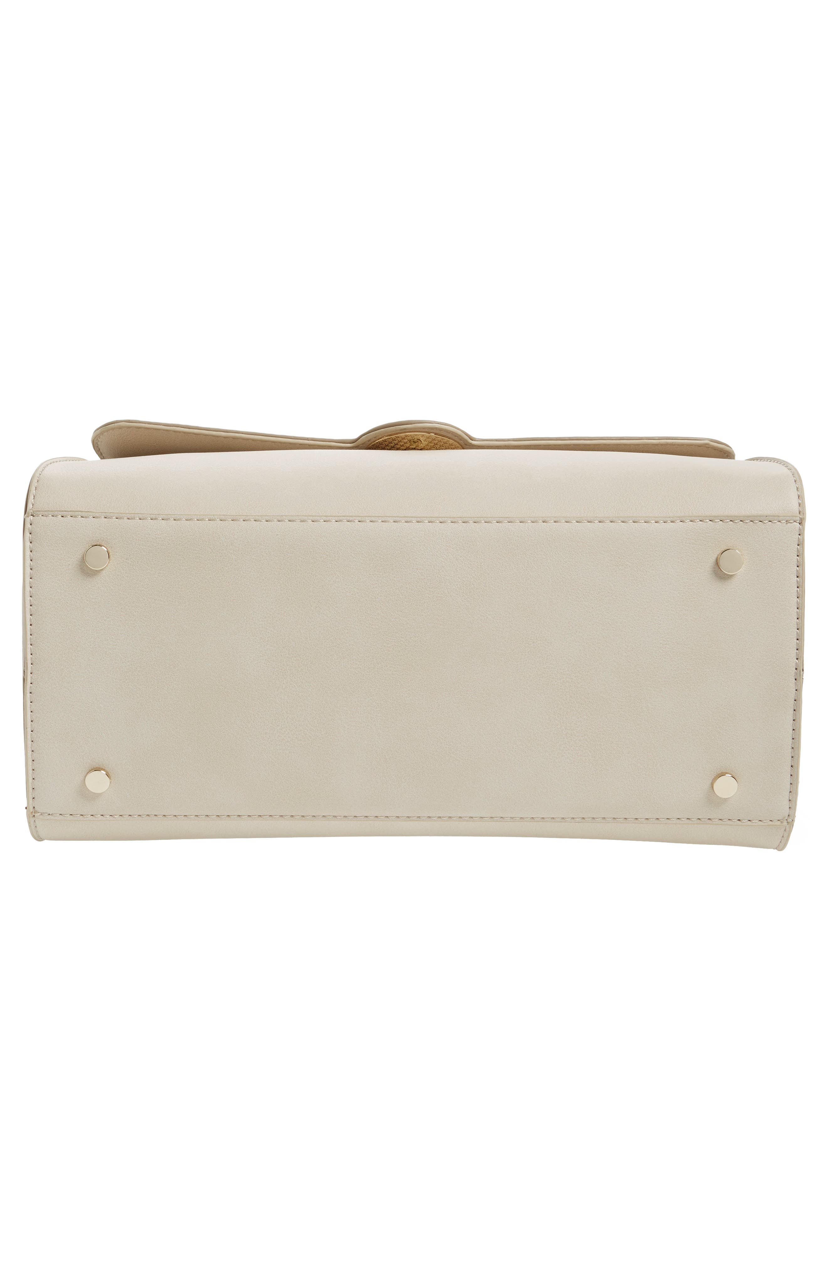 Sole Society Kenyon Faux Leather Satchel, Alternate, color, 