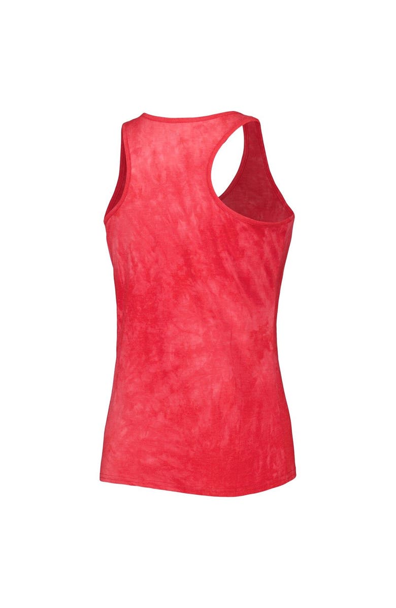 CONCEPTS SPORT Women's Concepts Sport Red Wisconsin Badgers Billboard Tie-Dye Tank and Shorts Sleep Set, Alternate, color, Red