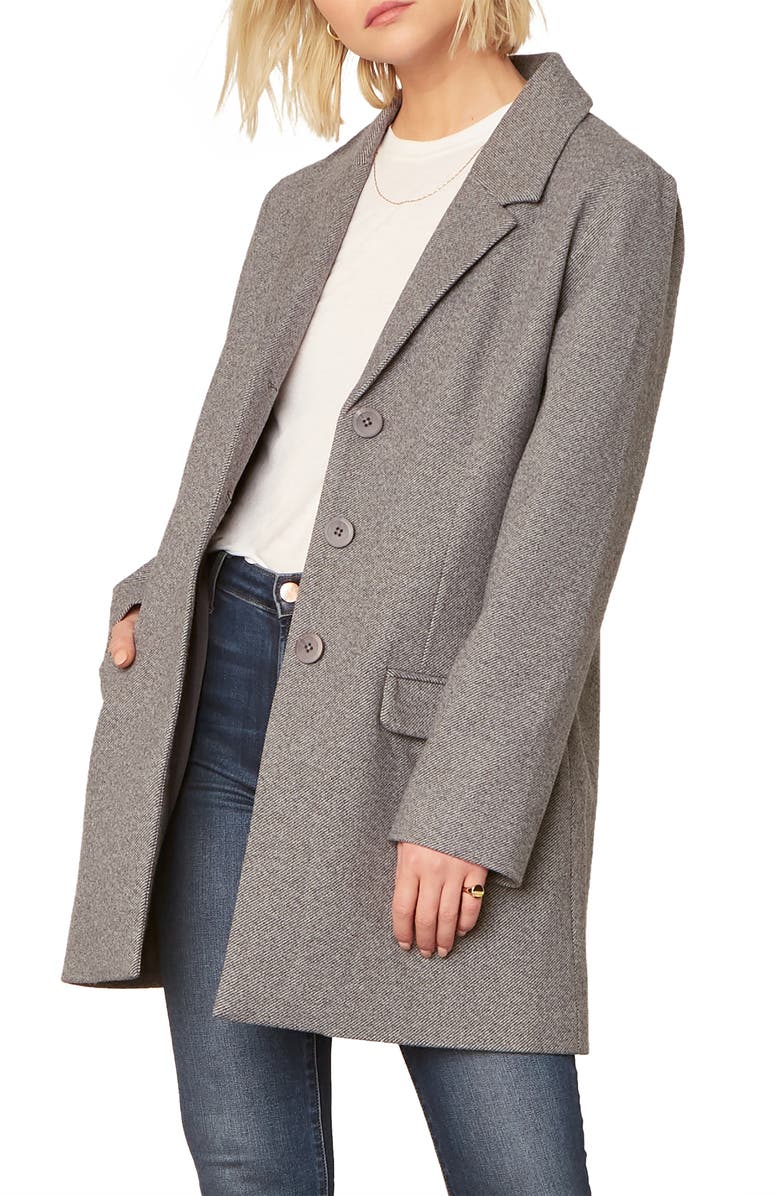 BB Dakota by Steve Madden BB Dakota Whiskey Business Coat, Alternate, color, 