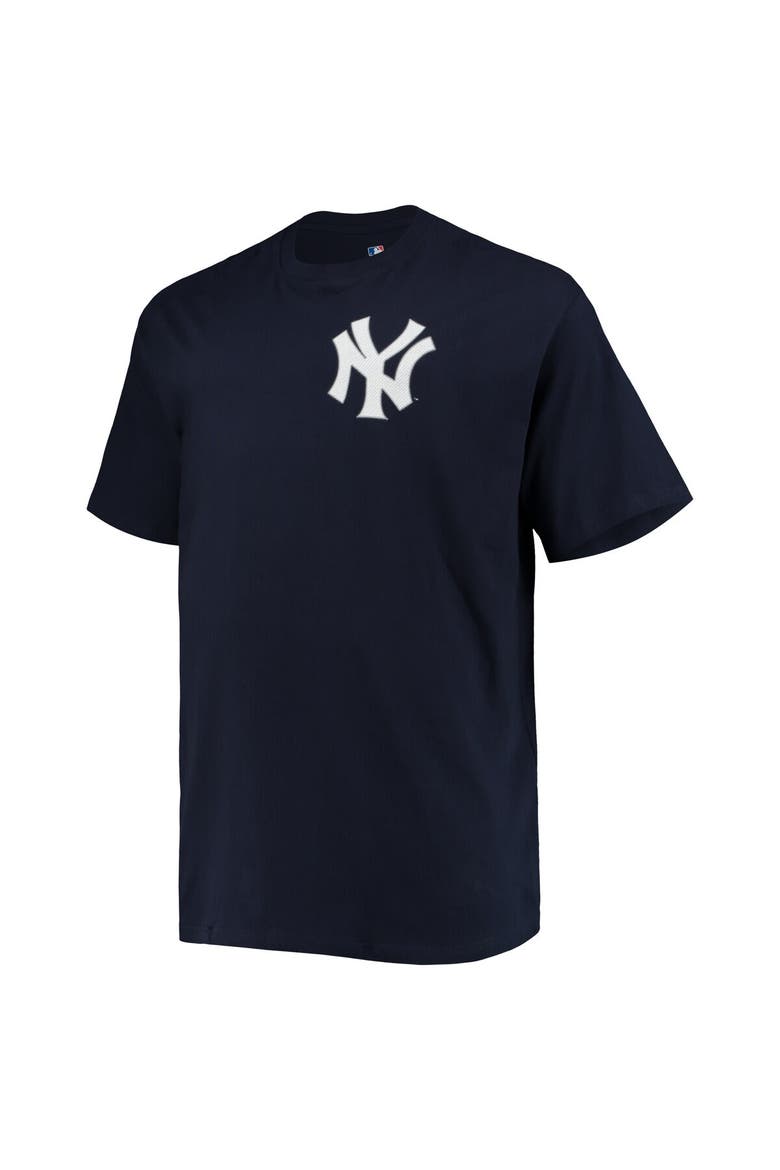 Men's Aaron Judge Navy New York Yankees Big & Tall Name & Number T-Shirt, Alternate, color, Navy