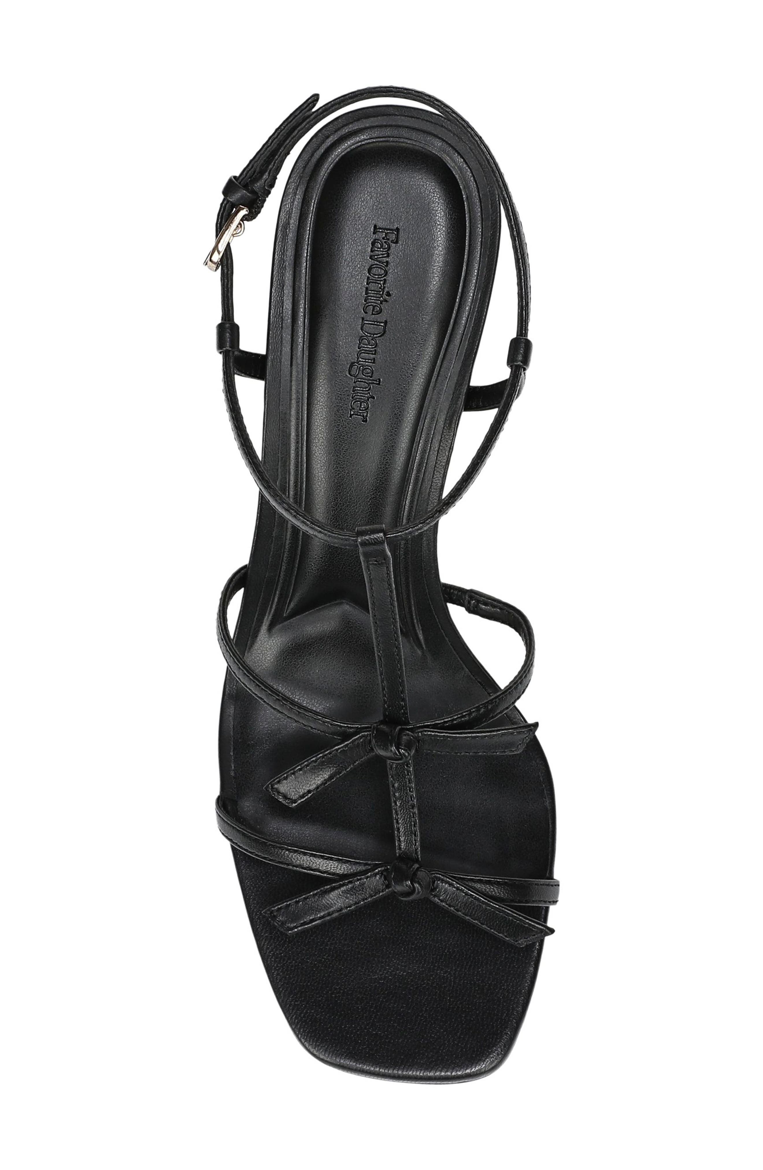 Favorite Daughter Solana Strappy Sandal, Alternate, color, Black