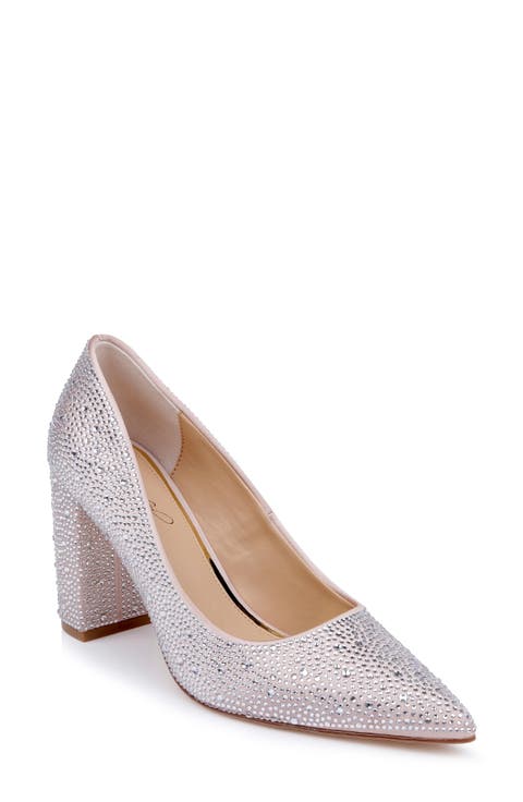 Banee II Crystal Pointed Toe Pump