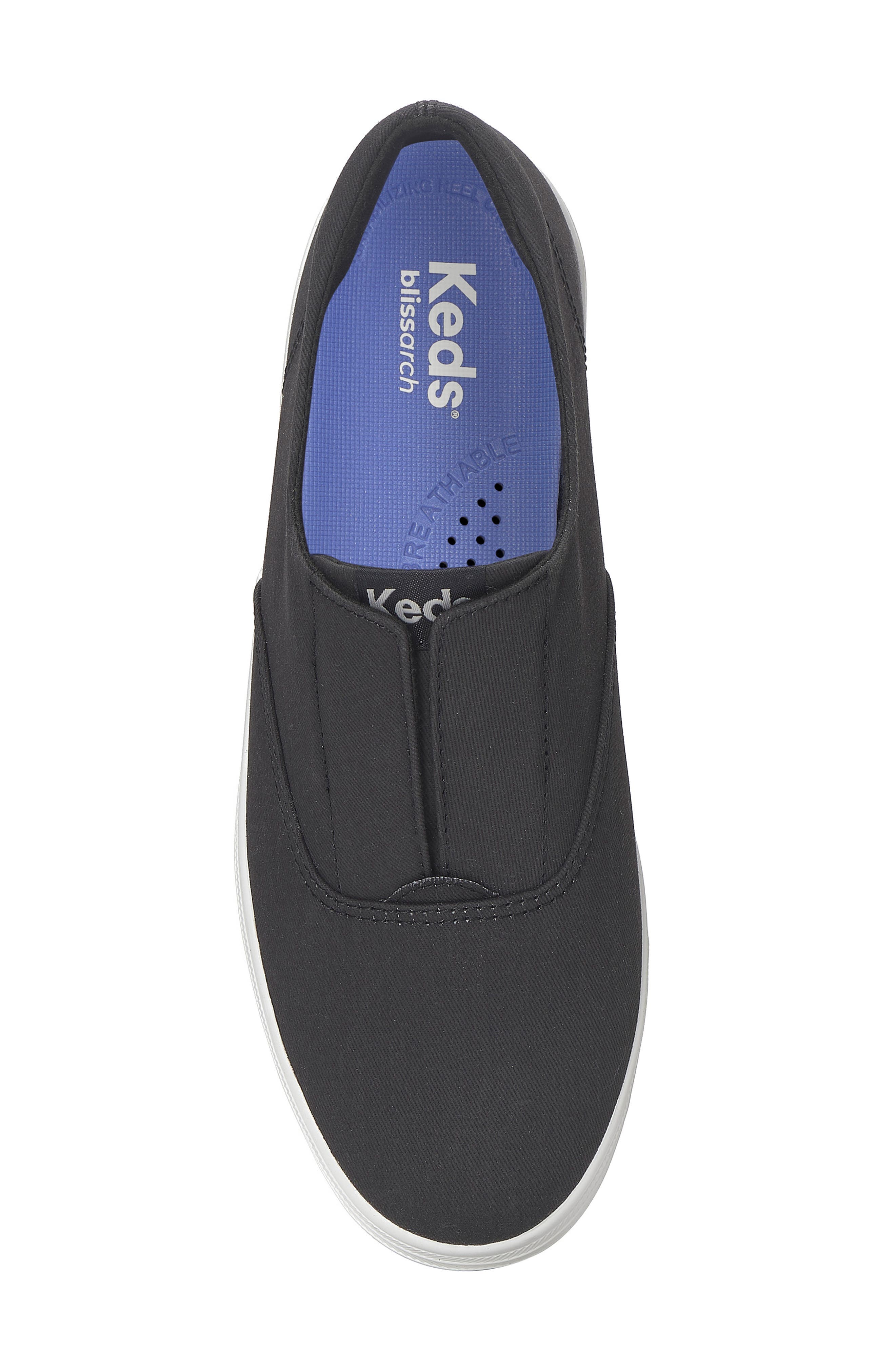 Keds<sup>®</sup> Champion Slip-On Sneaker, Alternate, color, Black