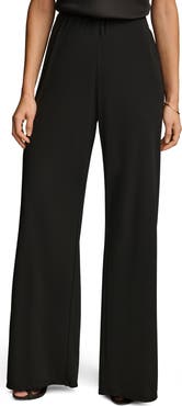 Donna Karan New York Flat Front Wide Leg Pants