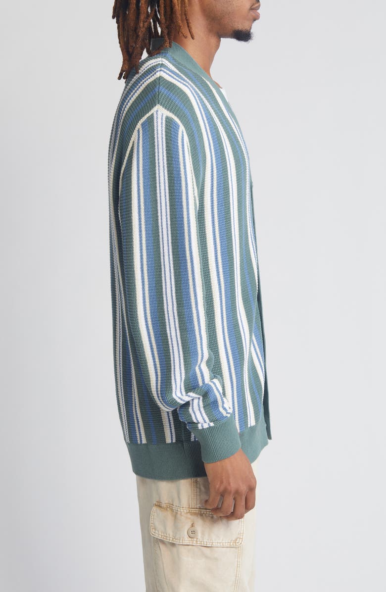 Dickies Glade Stripe Cotton Cardigan, Alternate, color, 