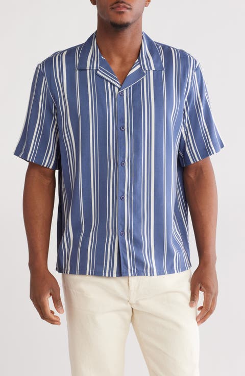 Stripe Camp Shirt
